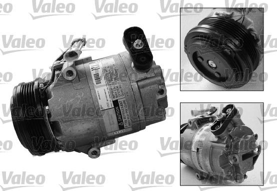 Valeo 699270 - Compressor, air conditioning xparts.lv