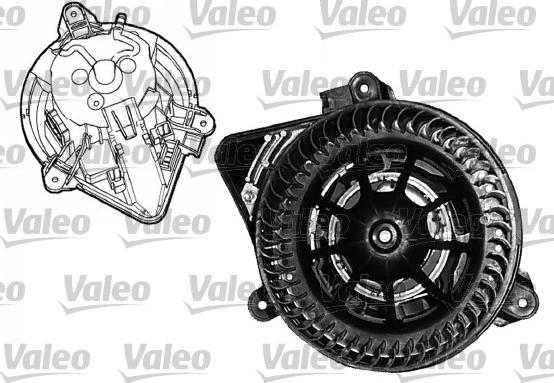 Valeo 698045 - Ventilators, Motora dzesēšanas sistēma xparts.lv