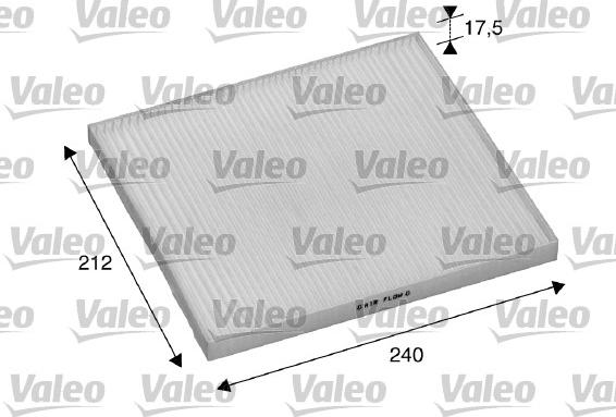 Valeo 698895 - Filter, interior air xparts.lv