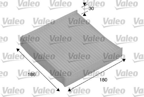 Valeo 698886 - Filter, interior air xparts.lv