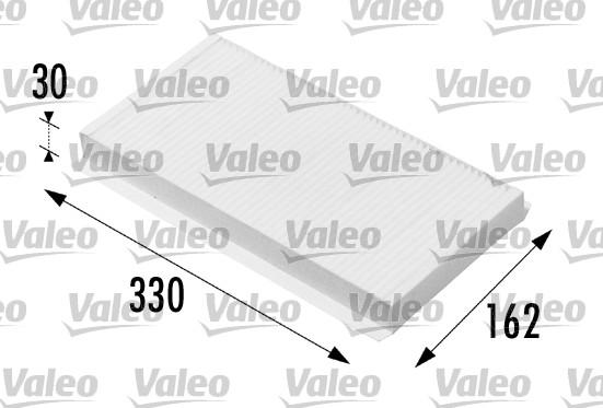 Valeo 698711 - Фильтр воздуха в салоне xparts.lv