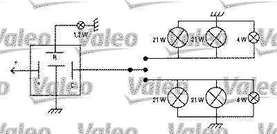 Valeo 641421 - Pagrieziena signāla pārtraucējs xparts.lv