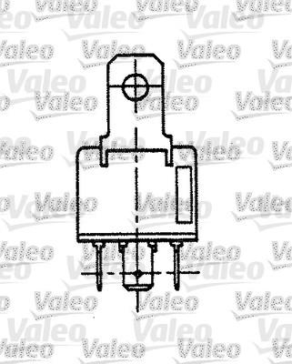 Valeo 643512 - Relay, main current xparts.lv