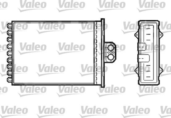 Valeo 812388 - Heat Exchanger, interior heating xparts.lv