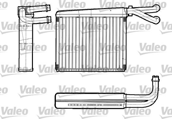 Valeo 812251 - Heat Exchanger, interior heating xparts.lv