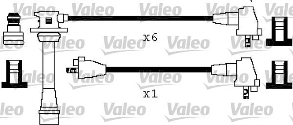 Valeo 346448 - Augstsprieguma vadu komplekts xparts.lv