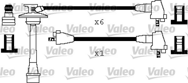 Valeo 346450 - Augstsprieguma vadu komplekts xparts.lv