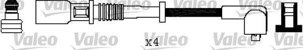 Valeo 346555 - Augstsprieguma vadu komplekts xparts.lv