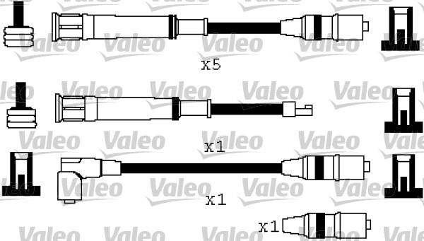 Valeo 346574 - Ignition Cable Kit xparts.lv