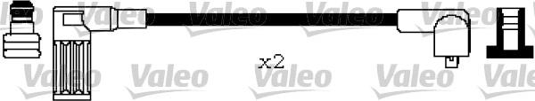 Valeo 346601 - Комплект проводов зажигания xparts.lv