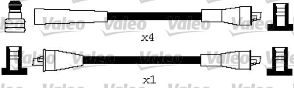 Valeo 346635 - Комплект проводов зажигания xparts.lv
