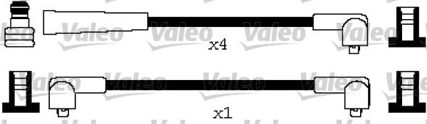 Valeo 346631 - Augstsprieguma vadu komplekts xparts.lv