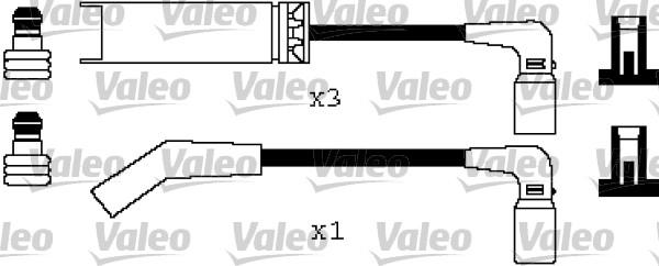 Valeo 346355 - Augstsprieguma vadu komplekts xparts.lv