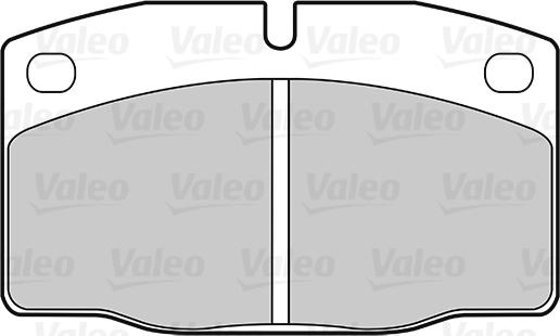 Valeo 301182 - Bremžu uzliku kompl., Disku bremzes xparts.lv