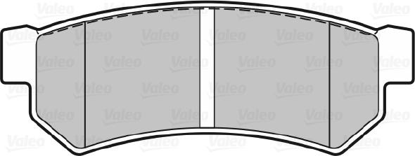Valeo 301343 - Bremžu uzliku kompl., Disku bremzes xparts.lv
