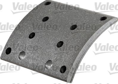 Valeo 319488 - Комплект тормозных башмаков, барабанные тормоза xparts.lv