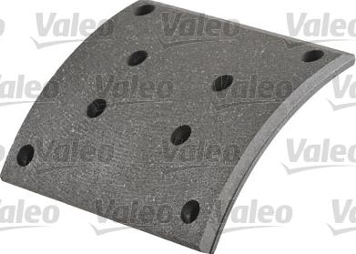 Valeo 219488 - Комплект тормозных башмаков, барабанные тормоза xparts.lv