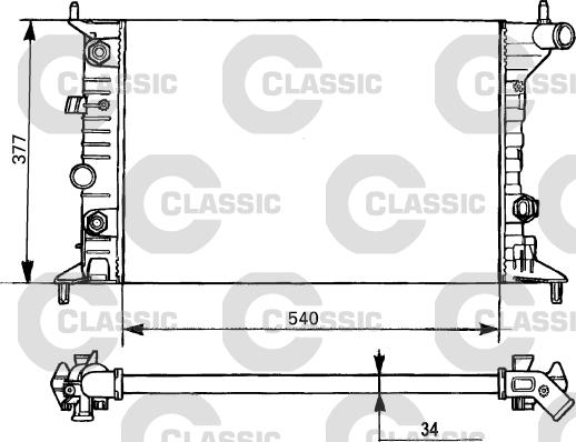 Valeo 231393 - Radiators, Motora dzesēšanas sistēma xparts.lv