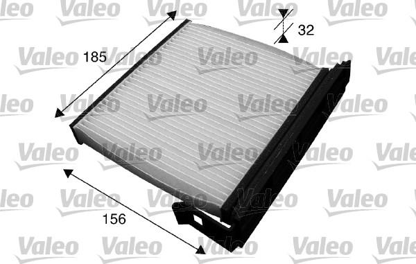 Valeo 715590 - Фильтр воздуха в салоне xparts.lv