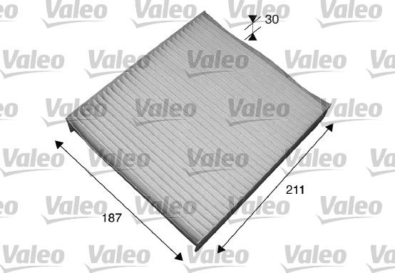 Valeo 715551 - Фильтр воздуха в салоне xparts.lv