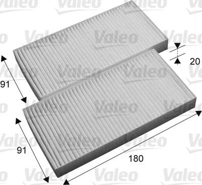 Valeo 715696 - Filter, interior air xparts.lv
