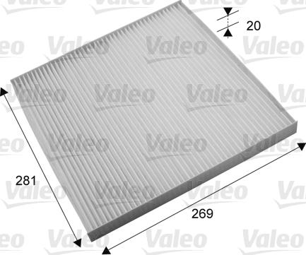 Valeo 715703 - Filter, interior air xparts.lv