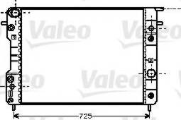 Valeo 734503 - Radiators, Motora dzesēšanas sistēma xparts.lv