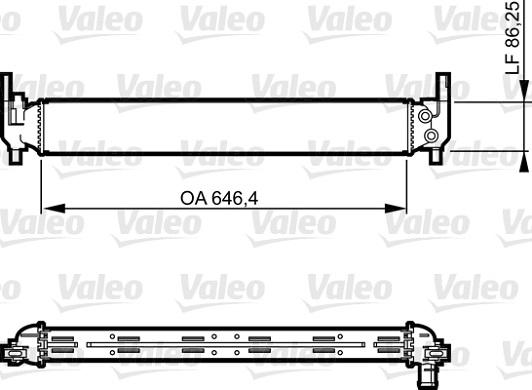 Valeo 735310 - Radiators, Motora dzesēšanas sistēma xparts.lv