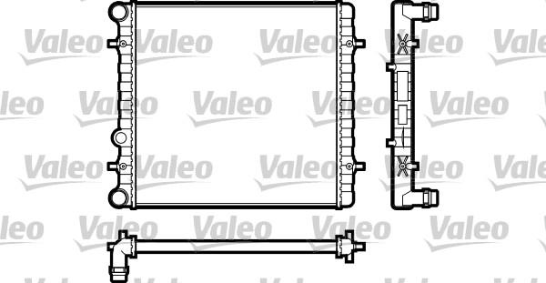 Valeo 731606 - Radiators, Motora dzesēšanas sistēma xparts.lv