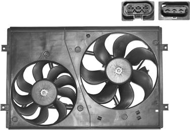 Van Wezel 5827748 - Ventilators, Motora dzesēšanas sistēma xparts.lv