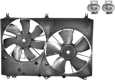 Van Wezel 5250749 - Fan, radiator xparts.lv
