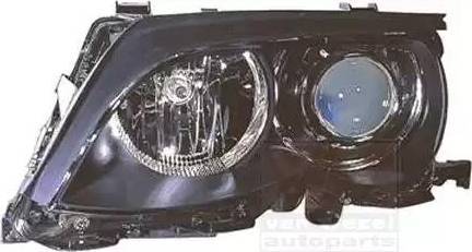 Van Wezel 0649981M - Headlight xparts.lv