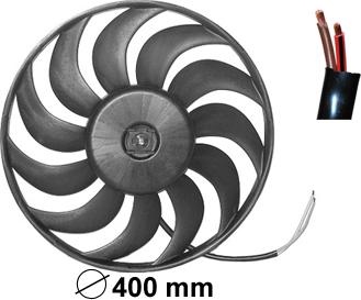 Van Wezel 0325747 - Fan, radiator xparts.lv