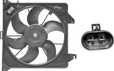 Van Wezel 1884746 - Ventilators, Motora dzesēšanas sistēma xparts.lv