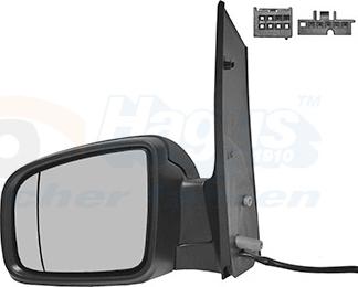 Van Wezel 3081817 - Išorinis veidrodėlis xparts.lv