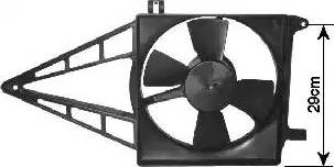 Van Wezel 3734747 - Fan, radiator xparts.lv