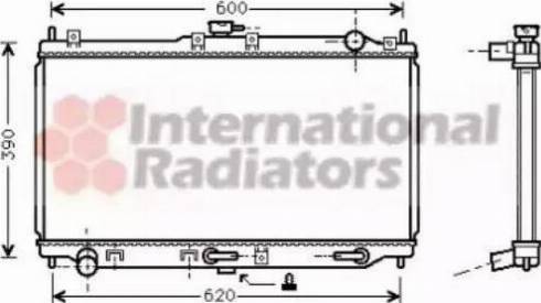 KOYORAD PL060651 - Radiators, Motora dzesēšanas sistēma xparts.lv