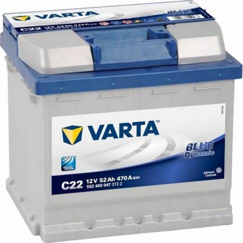 Varta 552400047 - Стартерная аккумуляторная батарея, АКБ xparts.lv