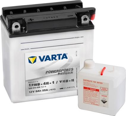 Varta 509014008A514 - Starter Battery xparts.lv