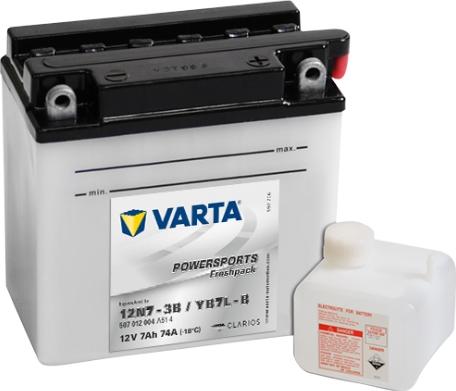 Varta 507012004A514 - Startera akumulatoru baterija xparts.lv