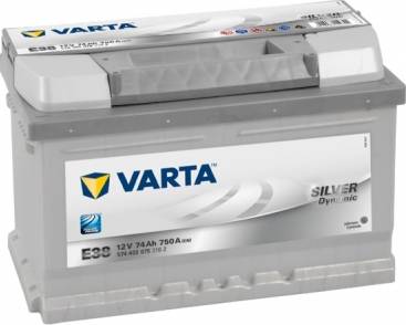 Varta 574402075 - Стартерная аккумуляторная батарея, АКБ xparts.lv