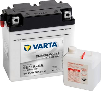 Varta 012014008A514 - Startera akumulatoru baterija xparts.lv