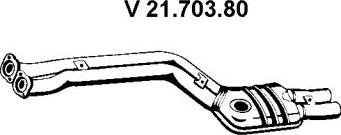 VEGAZ BS-415 - Front Silencer xparts.lv