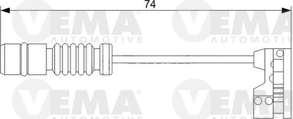 VEMA 117500 - Indikators, Bremžu uzliku nodilums xparts.lv