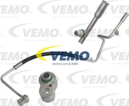 Vemo V15-20-0015 - High Pressure Line, air conditioning xparts.lv