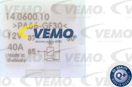 Vemo V15-71-0006 - Реле, продольный наклон шкворня вентилятора xparts.lv