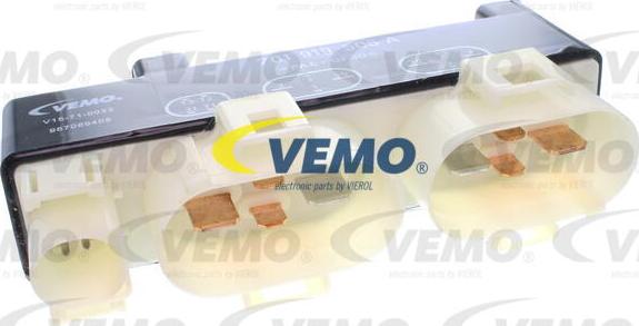 Vemo V15-71-0033 - Реле, продольный наклон шкворня вентилятора xparts.lv