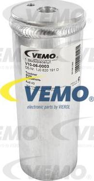 Vemo V10-06-0003 - Осушитель, кондиционер xparts.lv