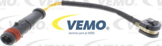 Vemo V30-72-0179 - Сигнализатор, износ тормозных колодок xparts.lv