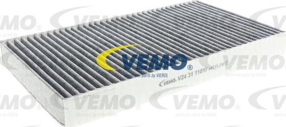 Vemo V24-31-1101 - Фильтр воздуха в салоне xparts.lv